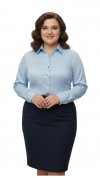 Mona ingblúz világoskék